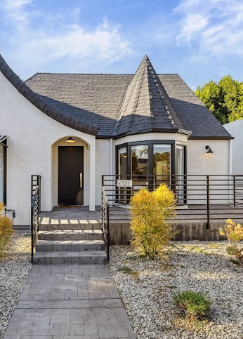 Spanish home exterior with garden - Featured Property